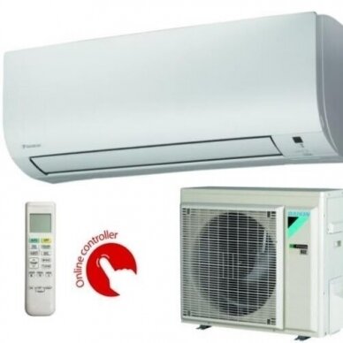 DAIKIN MULTISPLIT oro kondicionieriaus su vidiniu bloku COMFORA 4-iems kambariams (su pasirinkimais)