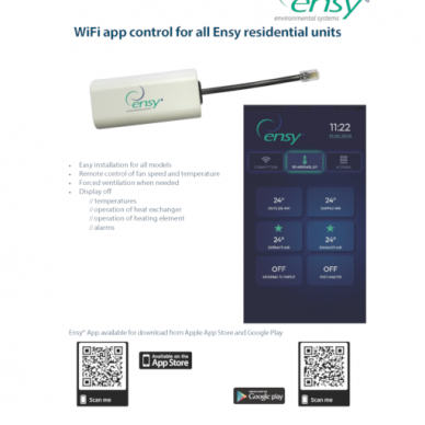 Ensy Wifi modulis rekuperatoriams 1