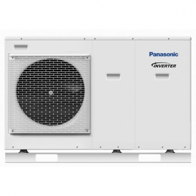 Panasonic Monoblock šilumos siurblys 9kW, 230 V